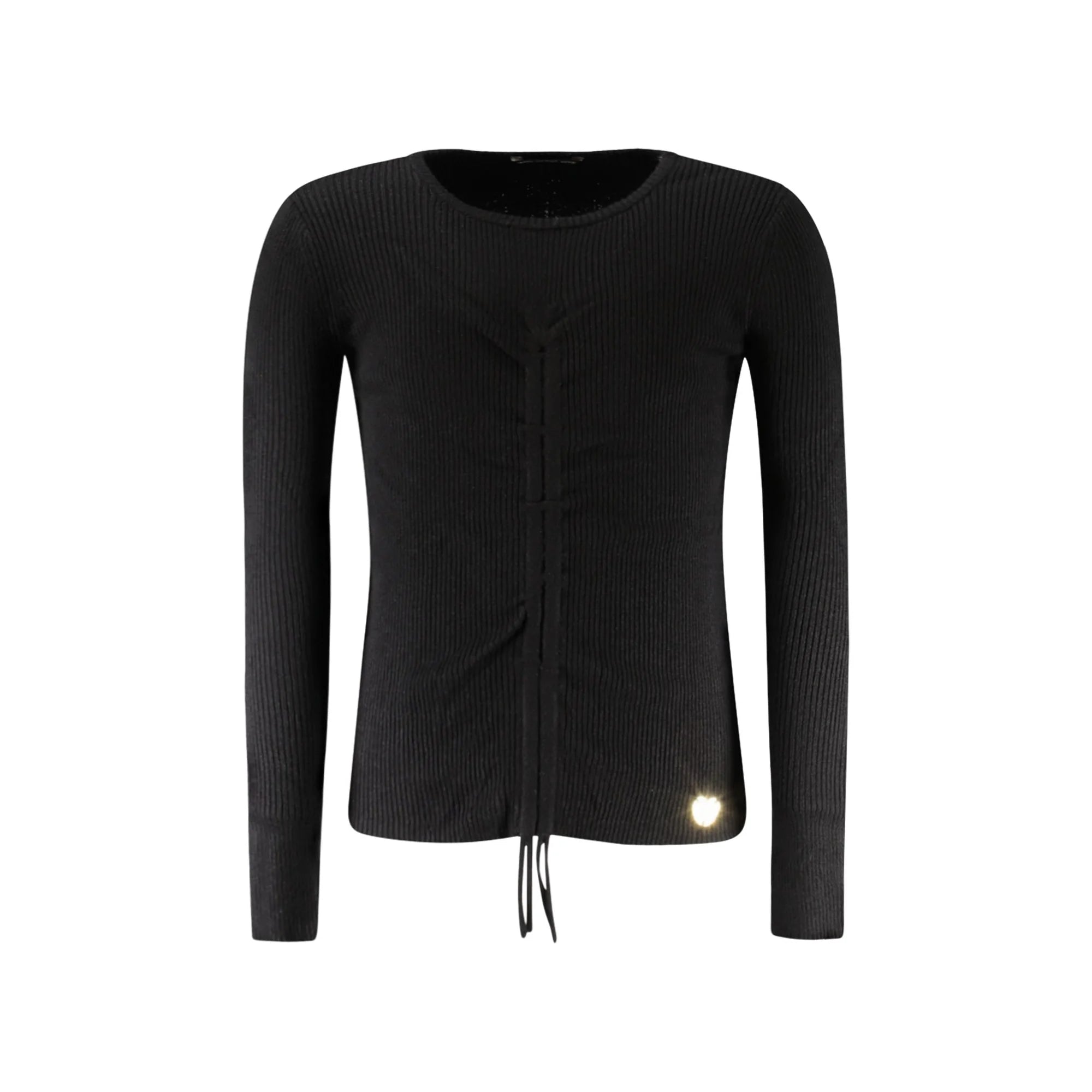 Guess Jeans Maglia Bambina Nera Logo Maglie bambino Nero - foto prodotto